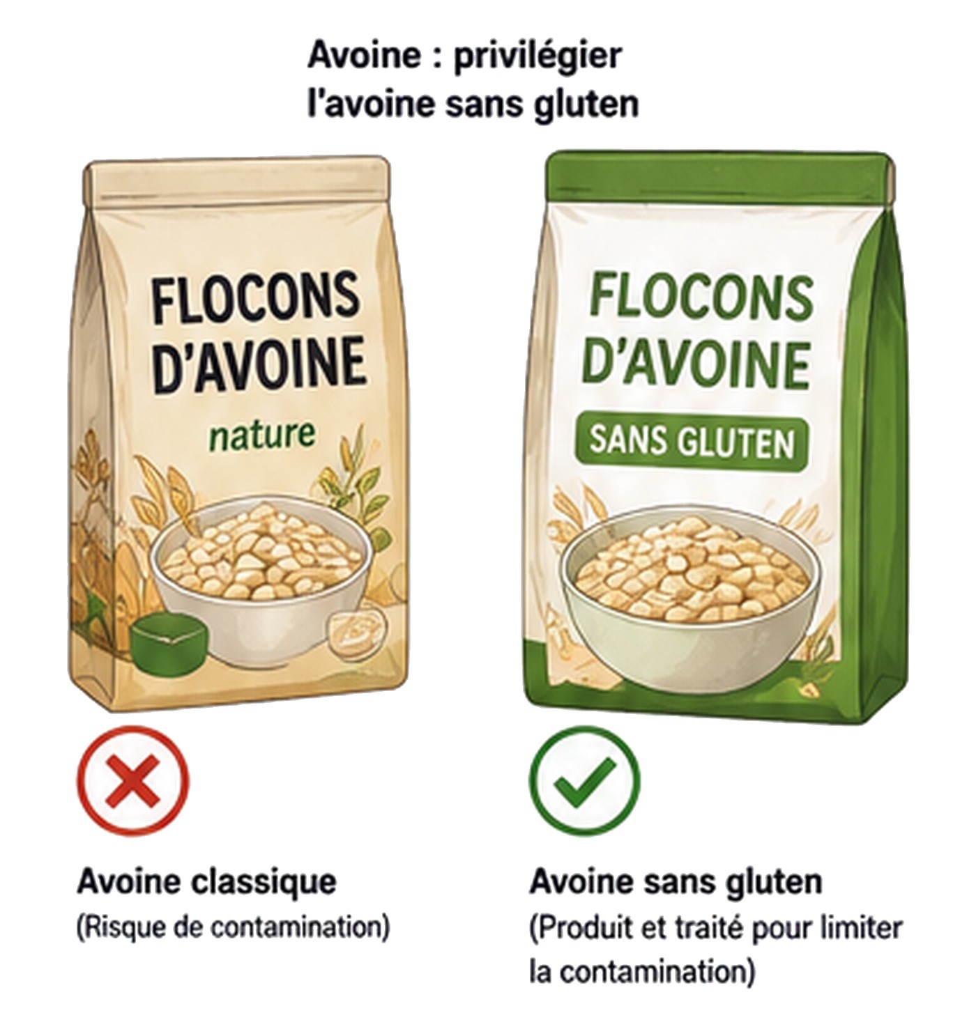 Comment lire une étiquette quand on doit éviter le gluten