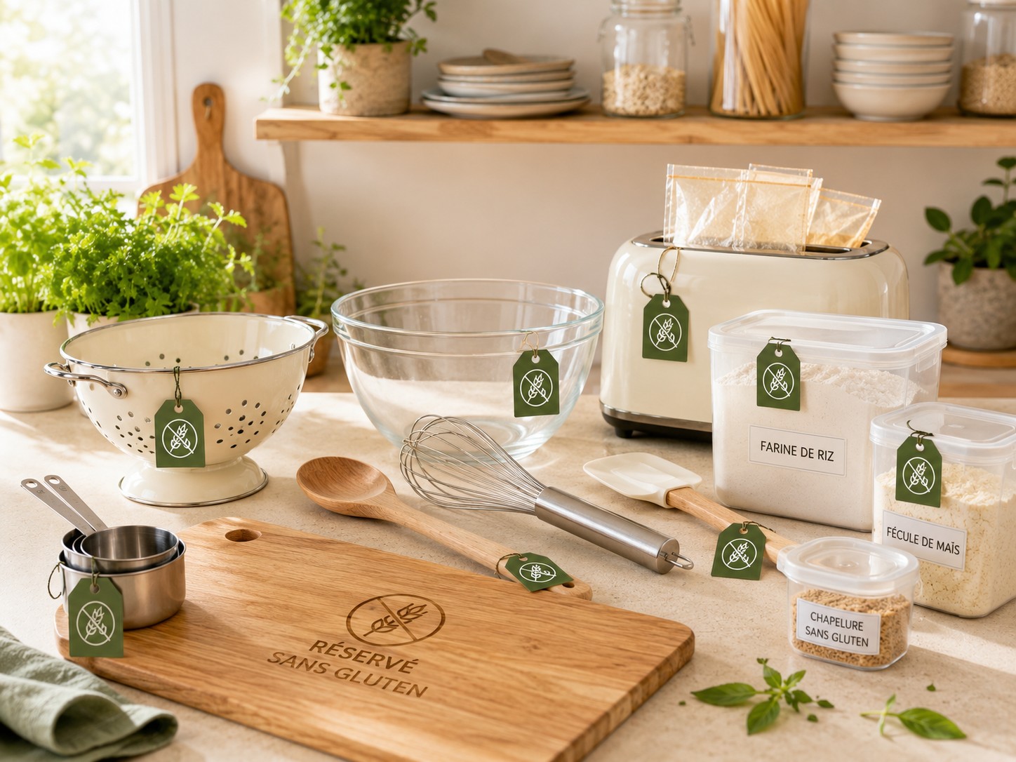 Organiser sa cuisine sans gluten au quotidien : les bons réflexes