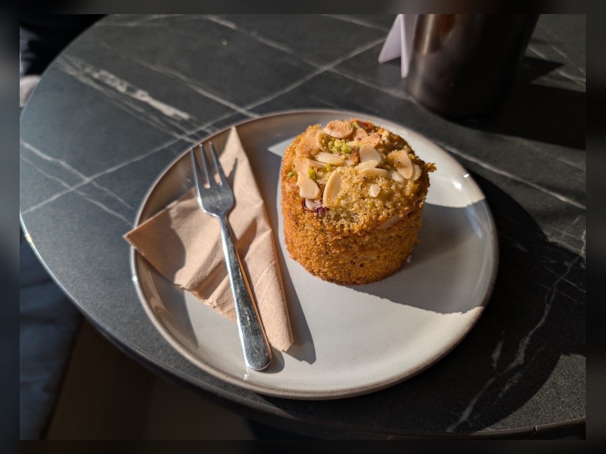Financiers pistache-framboise sans gluten