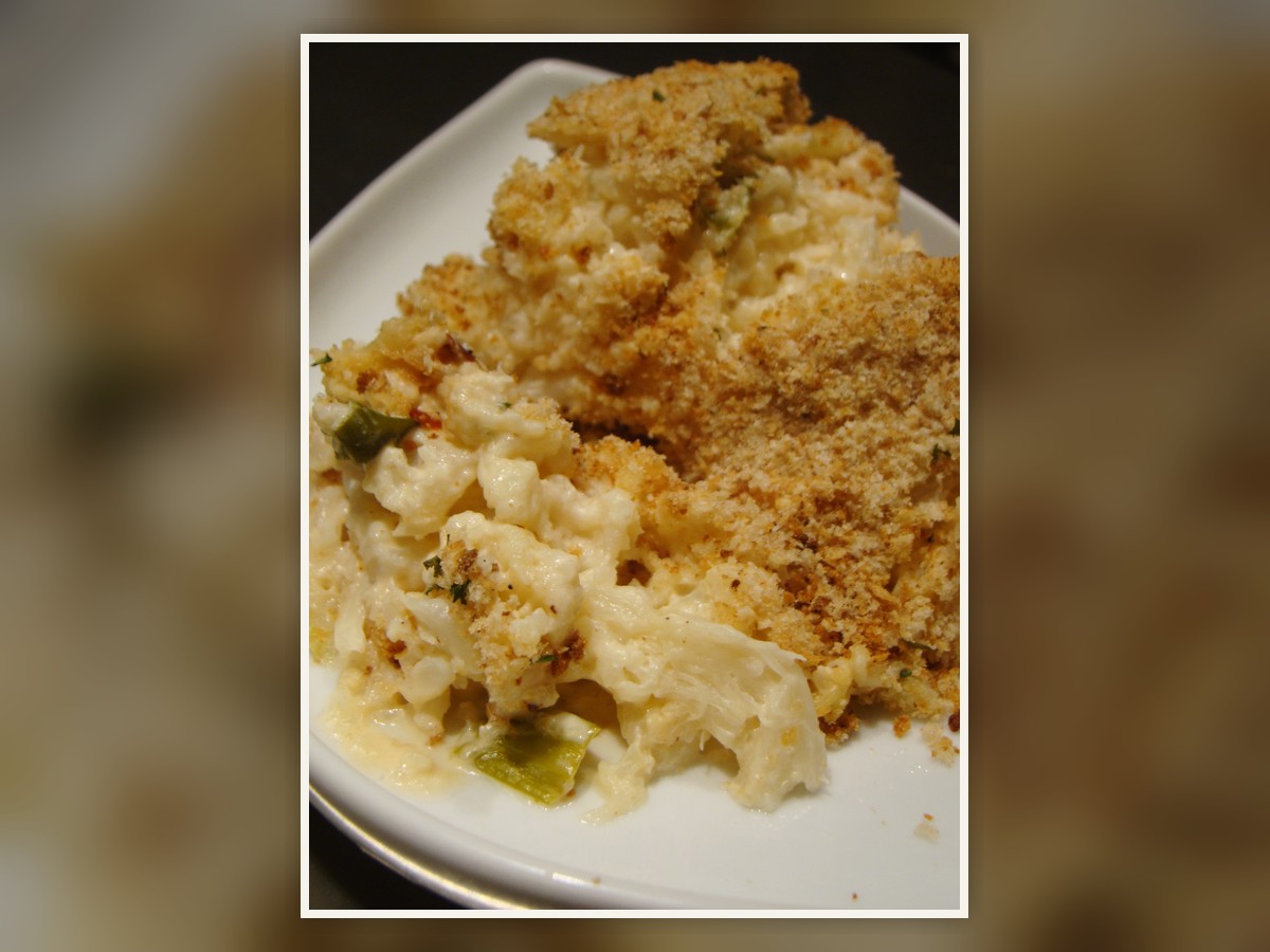 Gratin de chou-fleur au comté